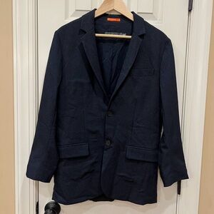 Bluffworks Gramercy Blazer Suit Sport Jacket Navy Blue Men’s 36R